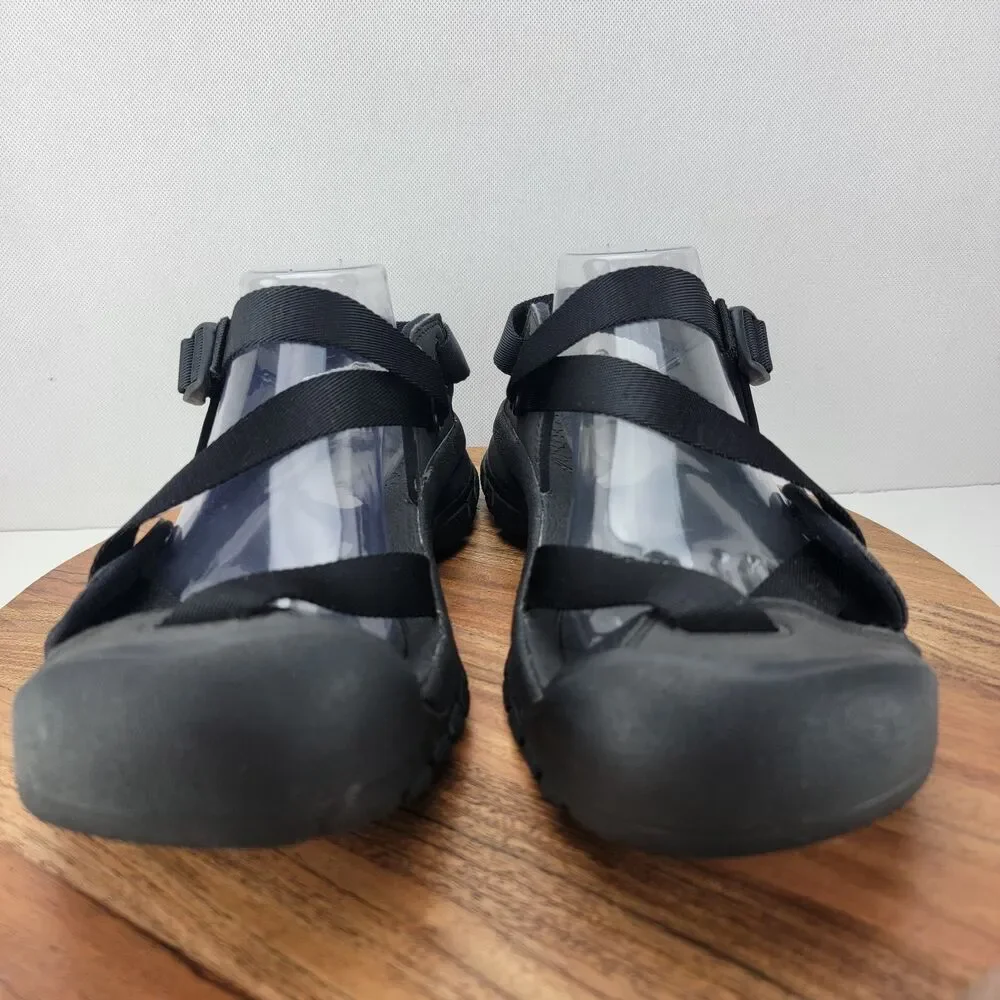 Keen Mens Size 11 Black Zeraport II Strappy Outdoors Sandals JYK 011221